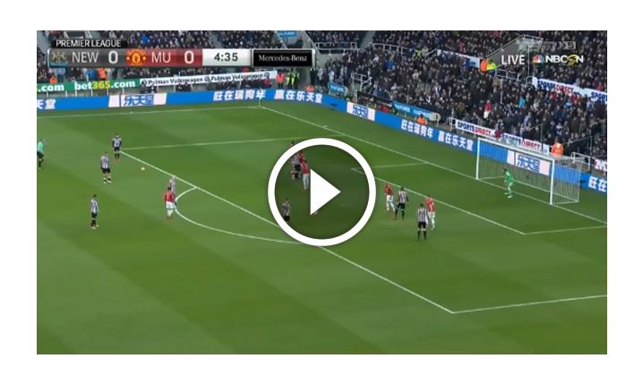 Newcastle 1-0 Manchester United [VIDEO]